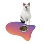 Color Gradient Pet Feeding Mats