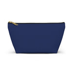 Deep Blue Accessory Pouch w T-bottom