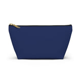 Deep Blue Accessory Pouch w T-bottom