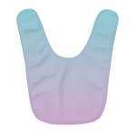 Color Gradient Fleece Baby Bib