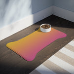 Color Gradient Pet Feeding Mats