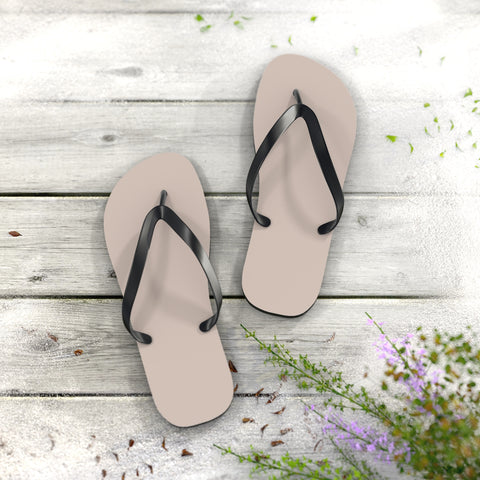 Nude Color Flip Flops