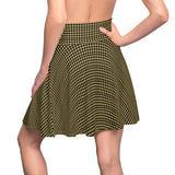 Diamond Pattern of Women's Skater Skirt