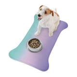 Color Gradient Pet Feeding Mats