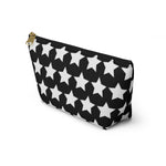 Star Pattern Accessory Pouch w T-bottom