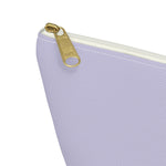 Lavender Accessory Pouch w T-bottom