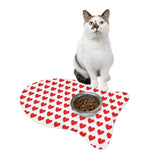 Love Hearts Pet Feeding Mats