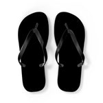 Black Flip Flops