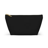 Black Accessory Pouch w T-bottom