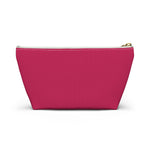 Rose Red Accessory Pouch w T-bottom