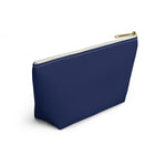 Deep Blue Accessory Pouch w T-bottom