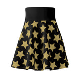 Star Pattern Women's Skater Skirt