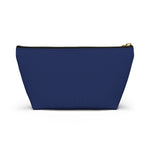 Deep Blue Accessory Pouch w T-bottom