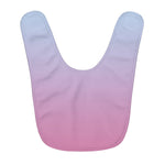 Color Gradient Fleece Baby Bib