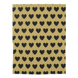 Love Hearts Baby Swaddle Blanket