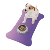 Color Gradient Pet Feeding Mats