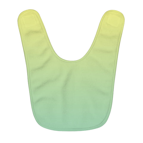 Color Gradient Fleece Baby Bib