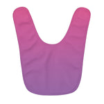 Color Gradient Fleece Baby Bib