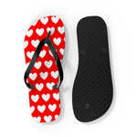 Love Hearts Flip Flops