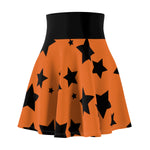 Star Pattern Women's Skater Skirt