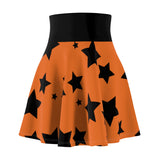 Star Pattern Women's Skater Skirt