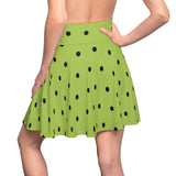 Polka Dots Women's Skater Skirt