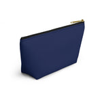 Deep Blue Accessory Pouch w T-bottom