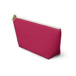 Rose Red Accessory Pouch w T-bottom