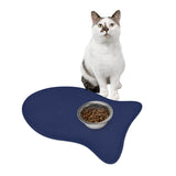 Deep Blue Pet Feeding Mats