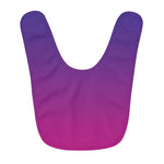 Color Gradient Fleece Baby Bib