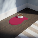 Rose Red Pet Feeding Mats