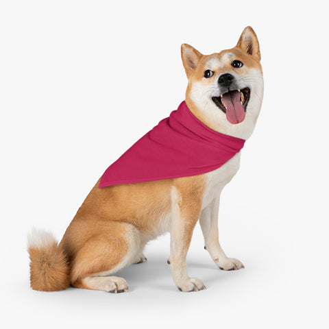 Rose Red Pet Bandana