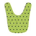 Polka Dots Fleece Baby Bib