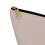 Nude Color Accessory Pouch w T-bottom