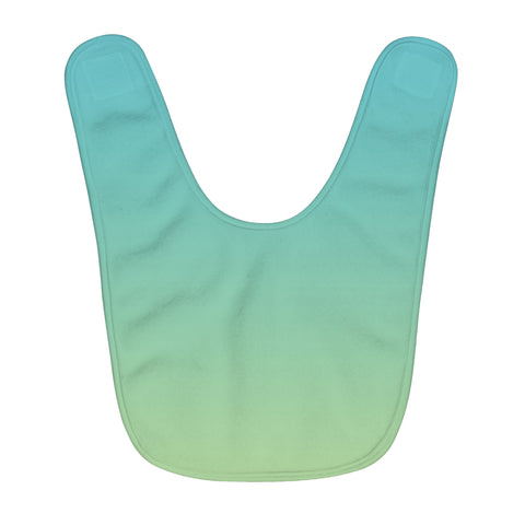 Color Gradient Fleece Baby Bib