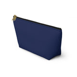 Deep Blue Accessory Pouch w T-bottom