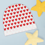 Love Hearts Baby Beanie