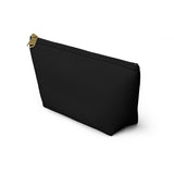 Black Accessory Pouch w T-bottom