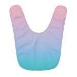 Color Gradient Fleece Baby Bib