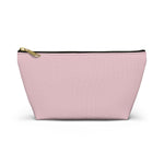 Pink Accessory Pouch w T-bottom