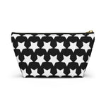 Star Pattern Accessory Pouch w T-bottom