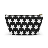 Star Pattern Accessory Pouch w T-bottom