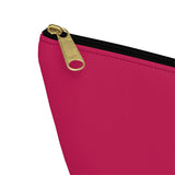 Rose Red Accessory Pouch w T-bottom