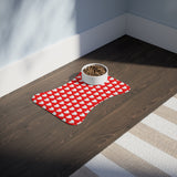 Love Hearts Pet Feeding Mats