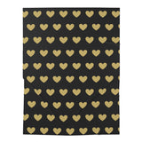 Love Hearts Baby Swaddle Blanket