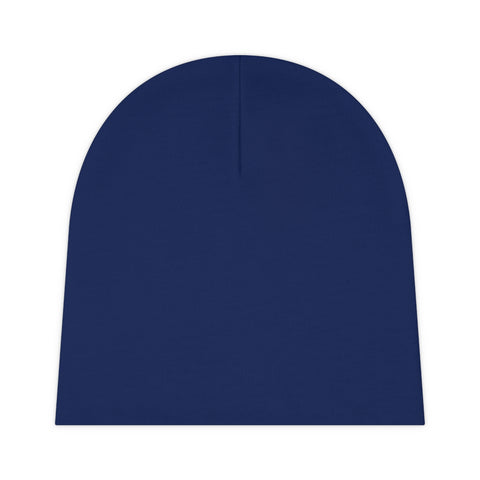 Deep Blue Baby Beanie